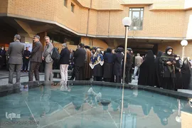 مراسم تشییع استاد سید عبدالله انوار