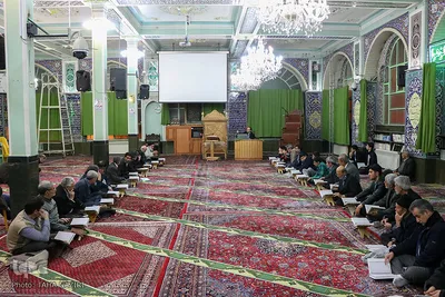 محفل انس با قرآن در مسجد سیدهای اراک