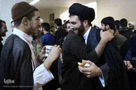 مراسم عمامه گذاری طلاب حوزه علمیه عبدالعظیم حسنی (ع) 