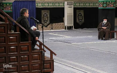 مراسم عزاداری روز شهادت امام رضا(ع) در حسینیه امام خمینی(ره)