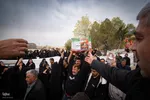 مراسم تشییع پیکر ۶ شهید جنگ رمضان در اصفهان