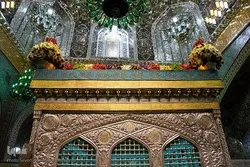  FOTO  | İmam Rzanın (ə) mövlud gecəsi hərəmin abu-havası