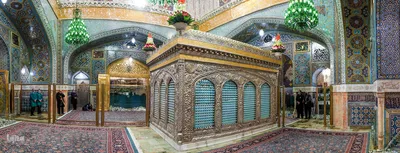 شکوه چشم نواز روضه منوره رضوی
