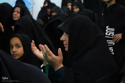 مراسم شیرخوارگان حسینی در امامزاده سیدمحسن(ع) تیرانچی