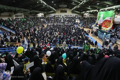 جشن بزرگ دختران انقلاب در ورزشگاه شهید شیرودی