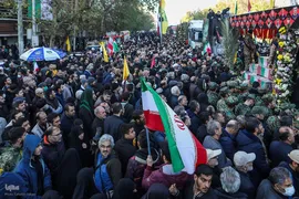 تشییع 280 شهید گمنام همزمان با سالروز شهادت حضرت زهرا در کشور