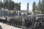 عکس | گلباران و عطر افشانی گلزار مطهر شهدای شهرستان خرم‌آباد