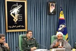 نشست خبری سردار زارع کمالی فرمانده سپاه الغدیر استان یزد‎‎