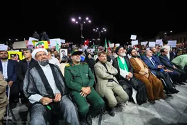 پاسداشت سپهبد شهید علی شادمانی و شهدای دفاع ۱۲ روزه در همدان