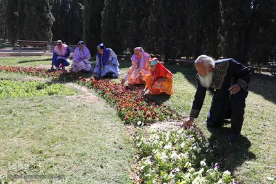 برپایی جشن نوروزگان در مجموعه سعدیه شیراز
