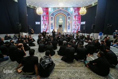 آیین عزاداری محرم در حسینیه کربلایی ها