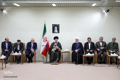 دیدار رئیس‌جمهور و اعضای هیئت دولت با رهبر انقلاب