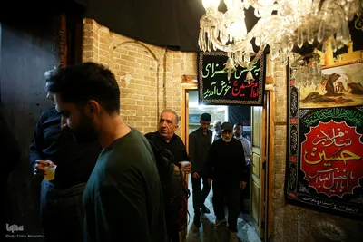 آیین عزاداری در خانه تاریخی ملک