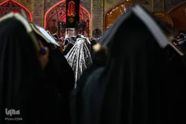 مراسم احیای شب ۲۳ رمضان در حرم مطهر حضرت علی(ع)