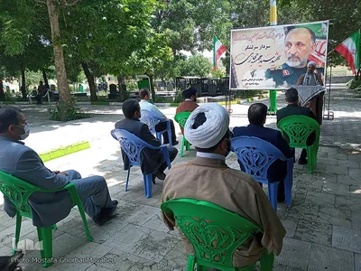 مراسم بزرگداشت اربعین سردار سرلشکر شهید محمد حجازی در اهر
