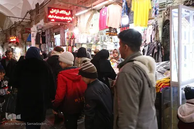 بازار بزرگ اصفهان در آستانه نوروز