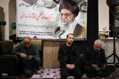 مراسم دعای عرفه در مسجد بزرگ خوزان خمینی‌شهر