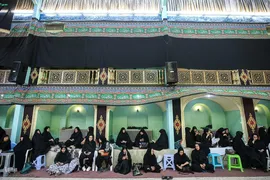 عاشورای حسینی در محله کن تهران