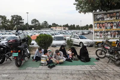 مراسم پرفیض دعای عرفه در گلزار شهدا تهران