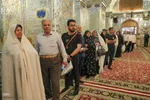 انتخابات چهاردهمین دوره ریاست جمهوری در شاهچراغ شیراز
