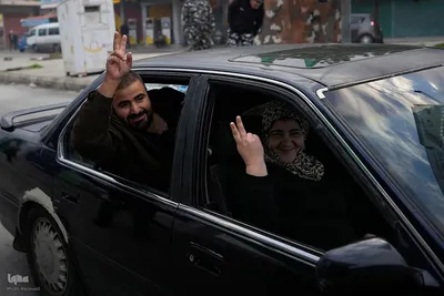 بازگشت مردم جنوب لبنان به خانه پس از آتش بس