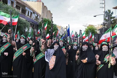 خروش «جان‌فدایان ایران امام رضایی» در شیراز