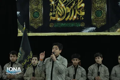 سوگ رضوی در حرم مطهر امامزاده علی بن جعفر(ع) قم
