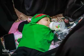 حسینیه ایران؛ سوگواره شیرخوارگان حسینی در زنجان