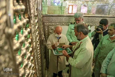 آیین غبارروبی حرم حضرت شاهچراغ (ع)