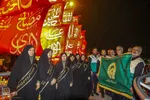 حضور خادمیاران آستان قدس رضوی در موکب سفینه النجات شیراز‎