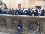 مراسم سنتی نیت کردن و توسل بر امام حسین(ع) با گندم شماری و نذر گندم در اهر