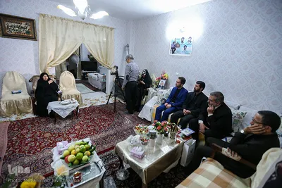 دیدار جامعه قرآنی با خانواده شهیدان عبدالهی