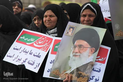 راهپیمایی حمایت از اقتدار ملی در خراسان جنوبی