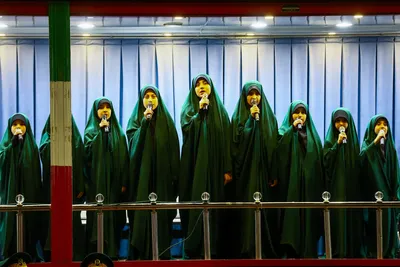 تجمع چهلم تدفین «آقای شهید ایران» در تبریز