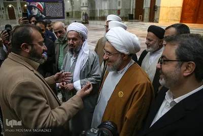 تجدید میثاق مهمانان سی و سومین کنفراس وحدت اسلامی با آرمان های امام