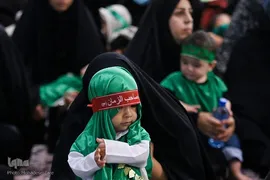 سوگواره شیرخوارگان حسینی در حرم مطهر رضوی