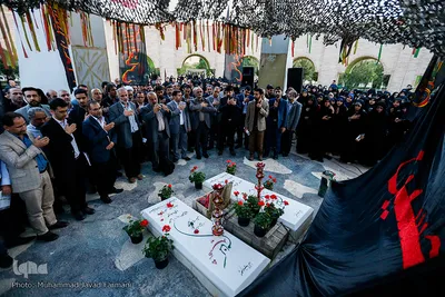 هشتمین سالگرد تدفین شهدای گمنام دانشگاه شاهد
