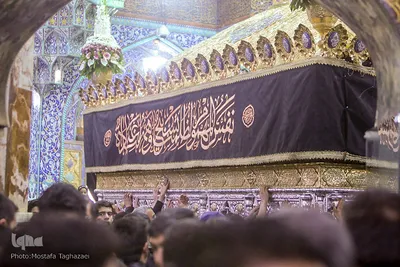 عزاداری شهادت حضرت زهرا(س) در حرم حضرت معصومه(س)