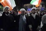 تجمع مردمی محکومیت تجاوز آمریکا به کشور در تبریز