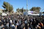 مراسم تشییع شش شهید گمنام در بیرجند