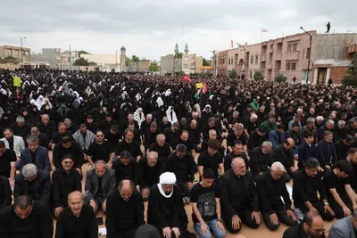 نماز ظهر عاشورا در اردبیل اقامه شد

