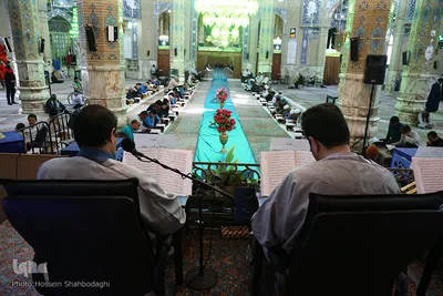 ترتیل‌خوانی رمضانی در مسجد جمکران