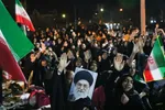 تجمع مردم فولادشهر در پی شهادت رهبر شهید انقلاب