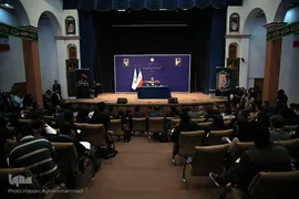 نخستین نشست خبری محمد علی نجفی، شهردار جدید تهران 