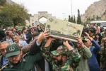 مراسم استقبال از ۱۲ شهید گمنام دوران دفاع مقدس در شیراز