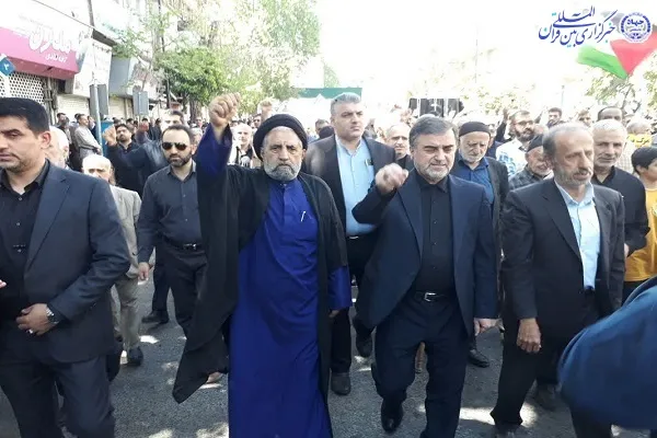 راهپیمایی روز جهانی قدس در ساری