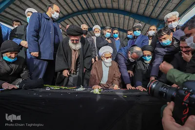 تشییع پیکر امام جمعه موقت زنجان‎‎