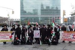 Rassemblement des juifs à New York en soutien à la Palestine