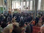 برپایی میز خدمت در مصلی نماز جمعه شهرستان اهر