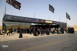 زائران پیاده امام رضا(ع)